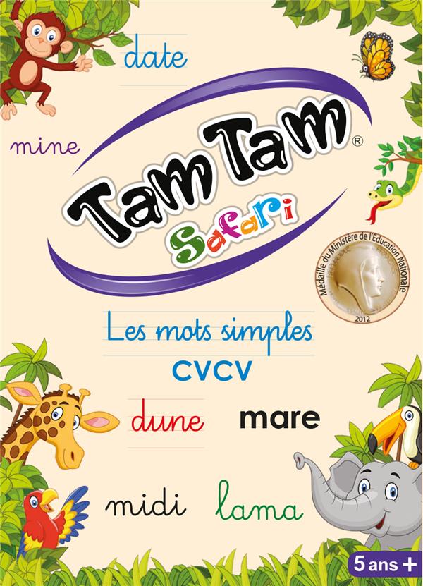 Tam Tam Safari - J'apprends à lire - Le coffret CP