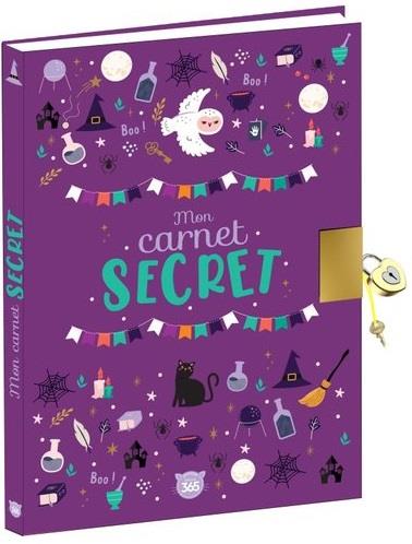 Mon carnet secret sorcières : journal intime avec cadenas à compléter :  Collectif - 2383821055 - Livres pour enfants dès 3 ans
