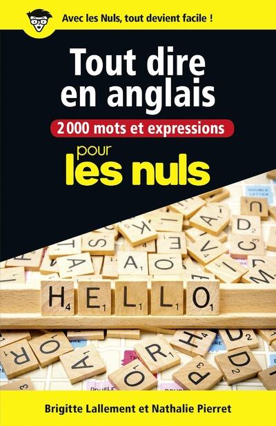 L'essentiel de l'anglais Pour les Nuls