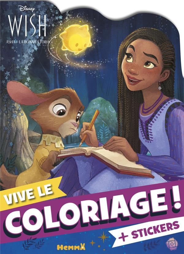 Disney Wish - Vive Le Coloriage ! - Livre-hemma-collectif