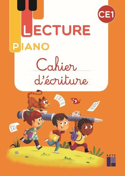Lecture Piano Ce1 Cahier D Ecriture Les Librairies