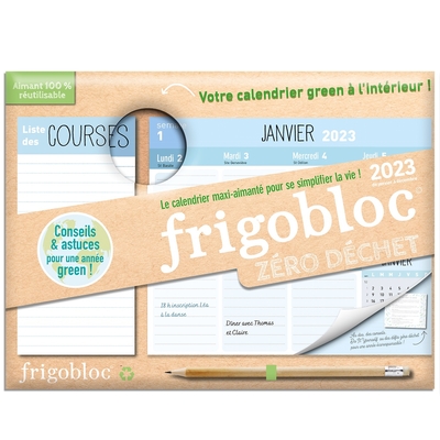 Mini Frigobloc Hebdomadaire 2024 Recettes préférées des Français (de janv.  à déc. 2024)