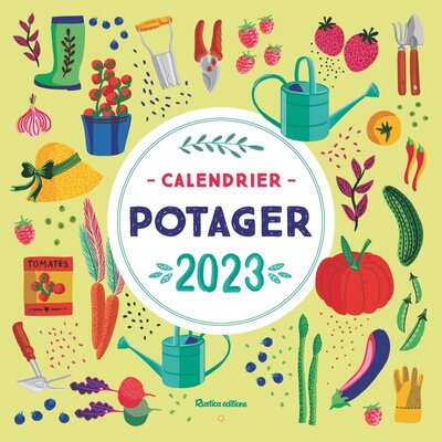  Agenda Rustica du potager 2024 - Elger, Robert - Livres