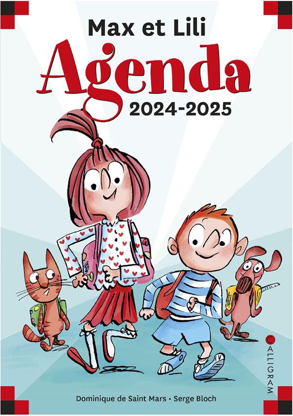 Agenda scolaire Max et Lili 2023-2024