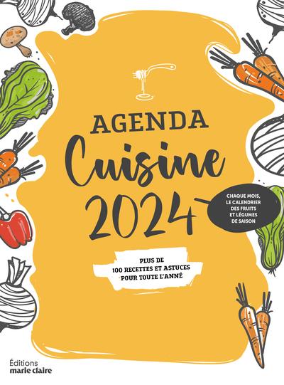 AGENDA CUISINE 2024 | Comptoir du livre