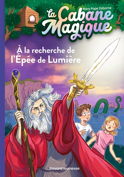 Poster Livre magique avec des lumières magiques 