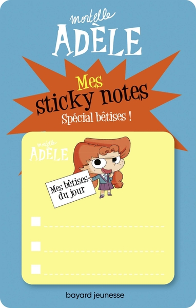 STICKY NOTES MORTELLE ADELE SPECIAL BETISES