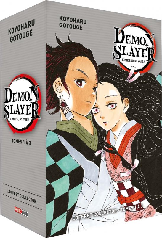 Coffret Demon Slayer T01 A T03 Librairie Le Comptoir Du Reve