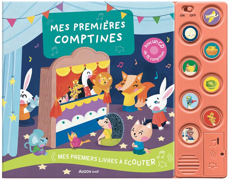 Livre sonore mes premières comptines de Noël